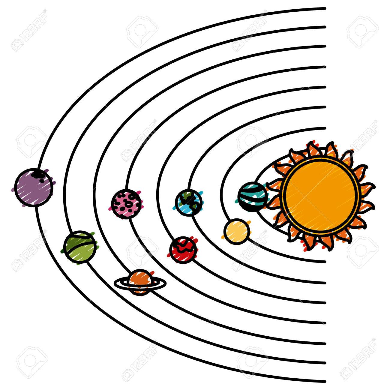 1300x1300 Collection Of Free Solar System Clipart Planetery Amusement