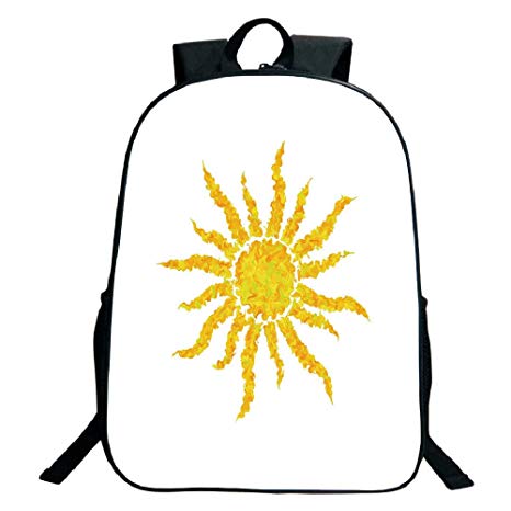 466x466 Print Black School Bag,backpackssun,artsy Grunge Star