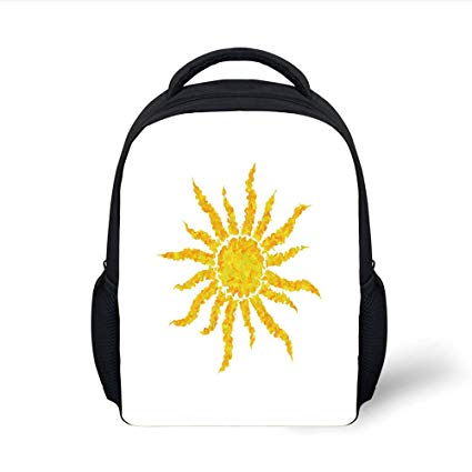 425x425 Iprint Kids School Backpack Sun,artsy Grunge Star
