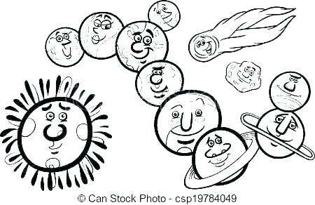 450x292 Planet Coloring Planets In Our Solar System Planet Coloring Pages