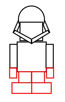 250x391 Drawing A Cartoon Soldier