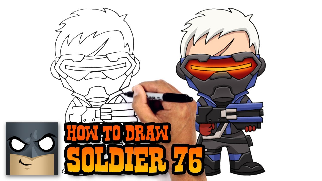 1280x720 How To Draw Overwatch Soldier
