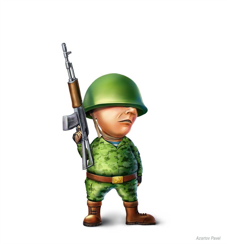 953x1024 Soldier Cartoon Character
