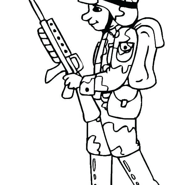 600x600 Soldier Coloring Pages Soldier Coloring Pages Soldier Coloring