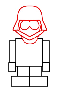 250x391 Drawing A Cartoon Soldier