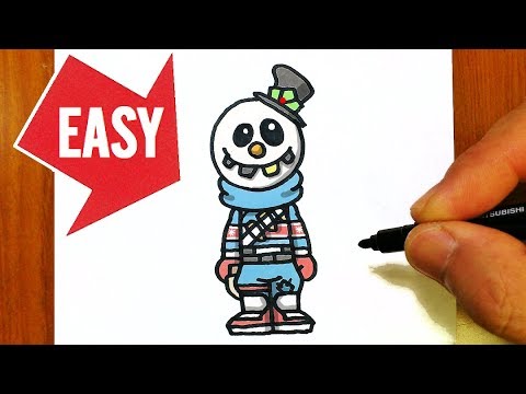 480x360 How To Draw Fortnite Cute Drawing