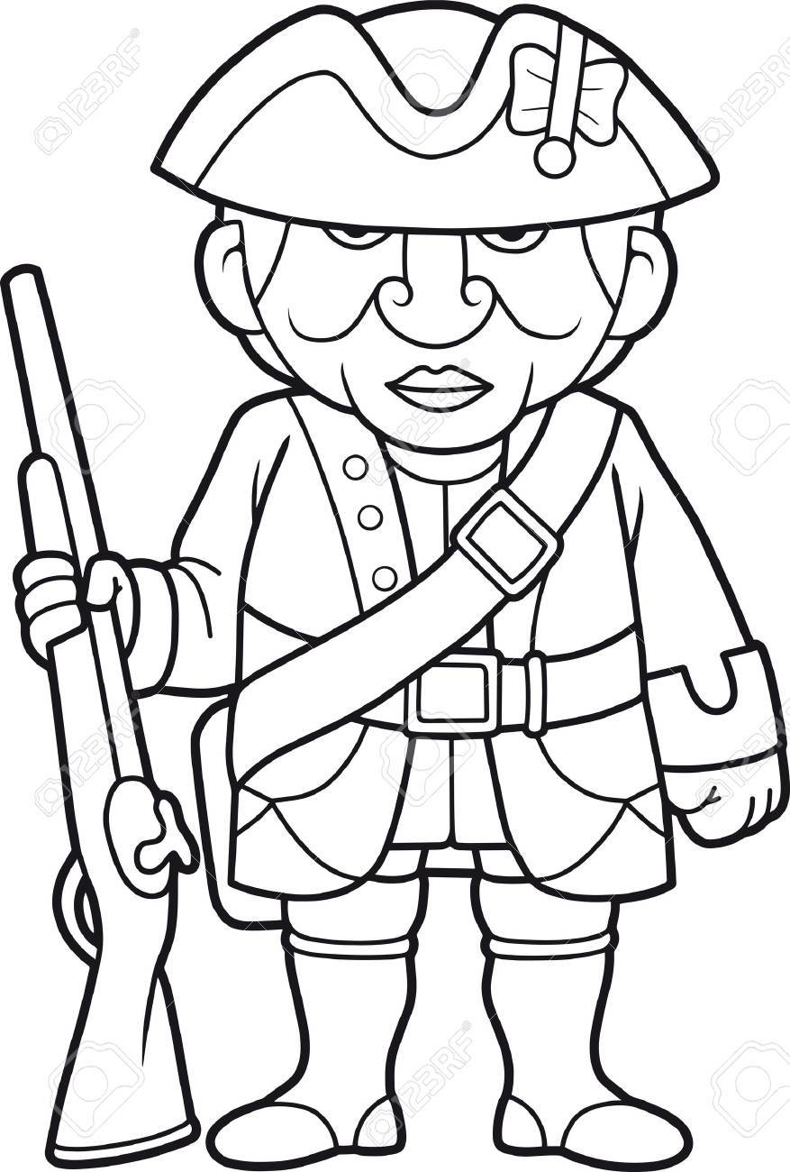 877x1300 Huge Collection Of 'british Soldier Drawing' Download More Than