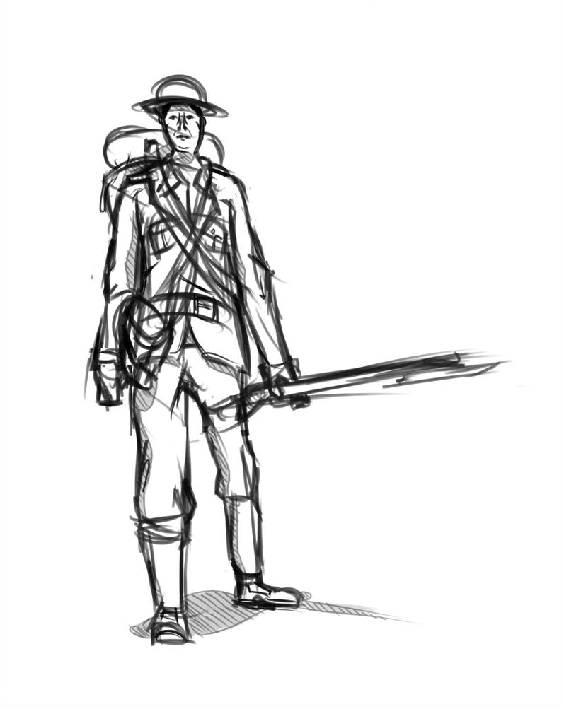 797x1003 Soldier Sketch
