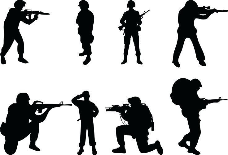 Soldier Saluting Drawing | Free download on ClipArtMag