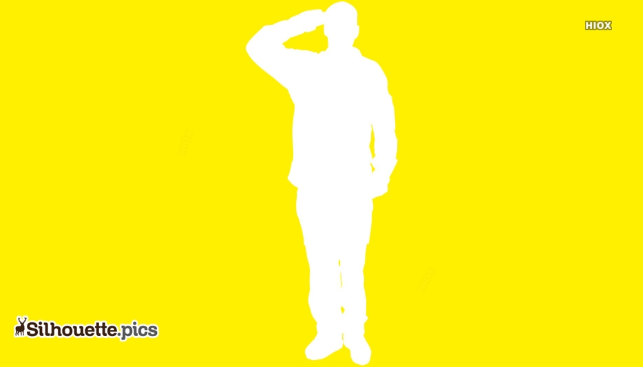934x534 Army Soldier Salute Silhouette Vector, Clipart Images, Pictures