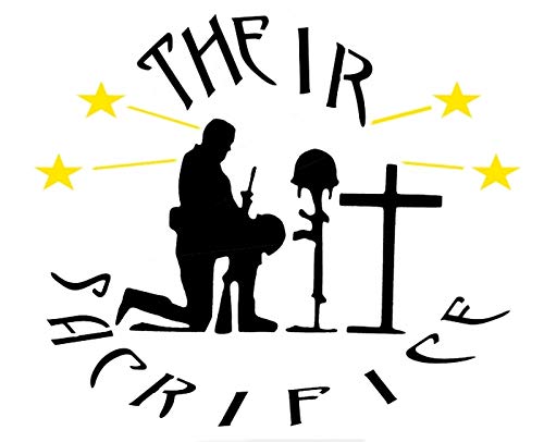 500x406 military sign 'their sacrifice stencil signs wood painting soldier