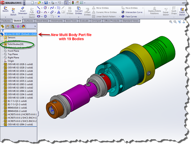 624x477 Multibody Part Vs Assembly In Solidworks