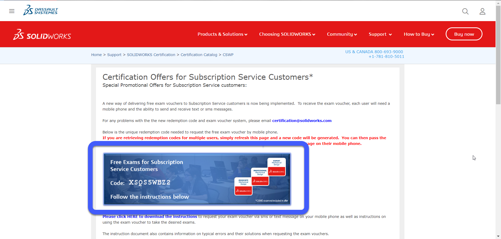 1920x917 Free Solidworks Certification Exam For Subscription Customers