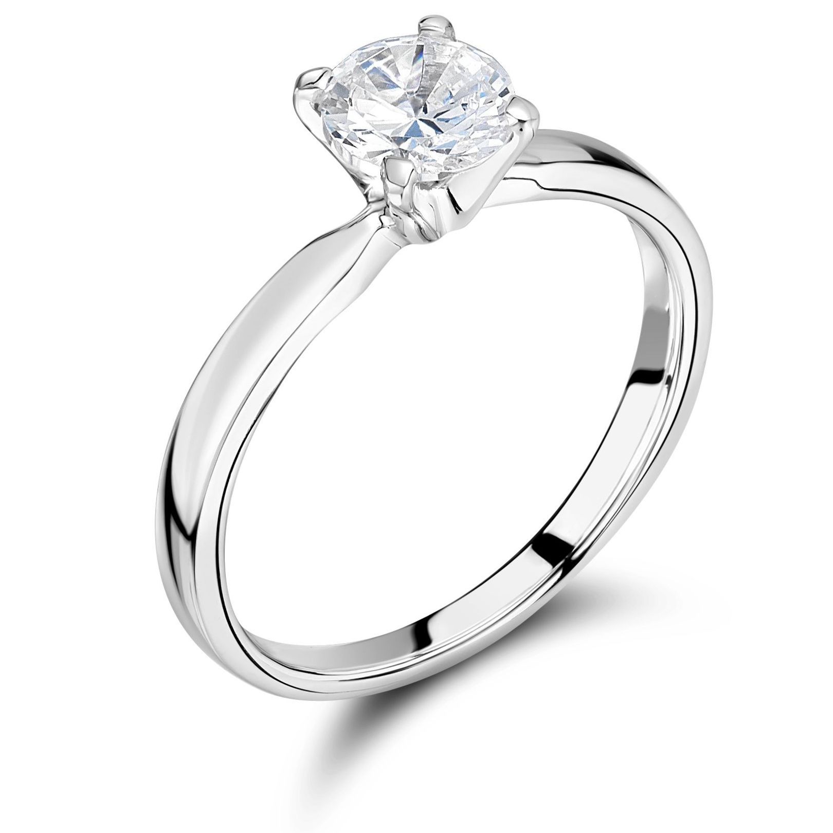 1620x1620 Solitaire Engagement Ring Platinum Uk Brilliant Cut Diamond
