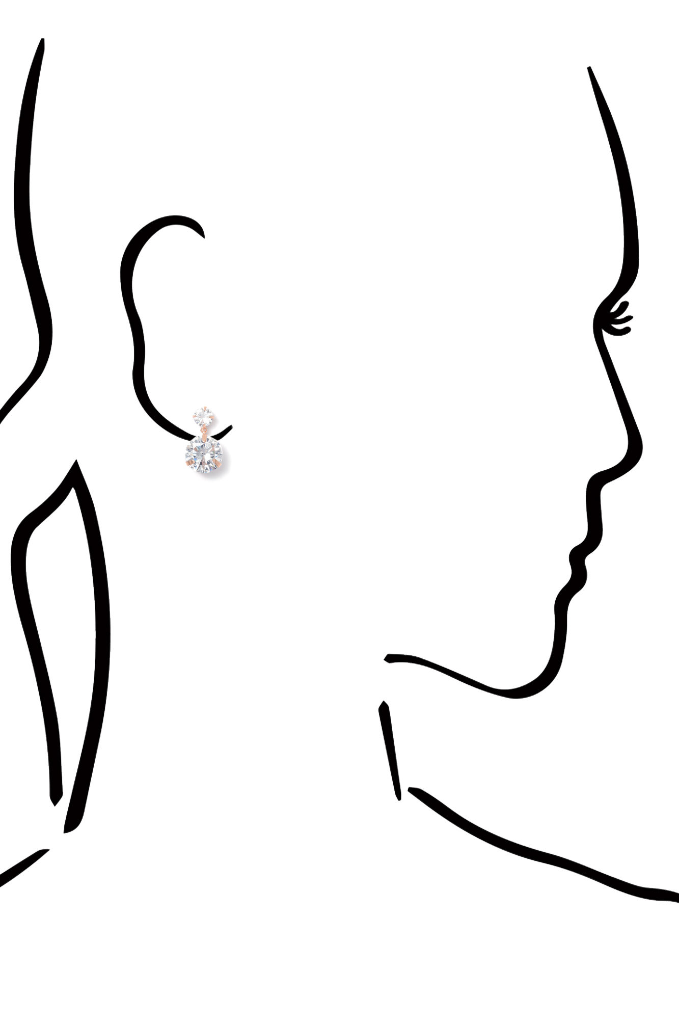 1333x2000 Corinne Solitaire Earrings Charming Charlie