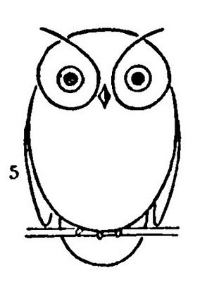 294x400 How To Draw An Owl