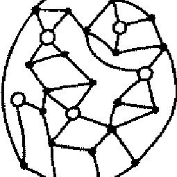 255x255 solution to the ice cream vendor problem using six vendors