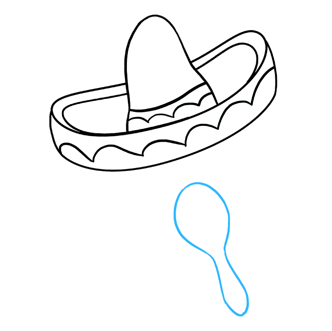 Sombrero Drawing | Free download on ClipArtMag