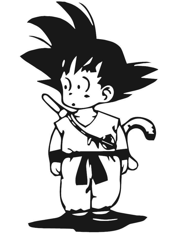 Son Goku Drawing