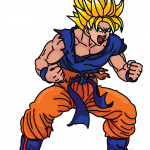 150x150 How To Draw Dragon Ball Son Goku, Easy Step