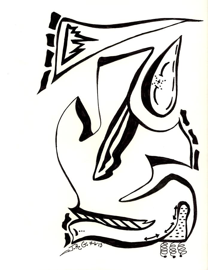 695x900 Swan Song Drawing