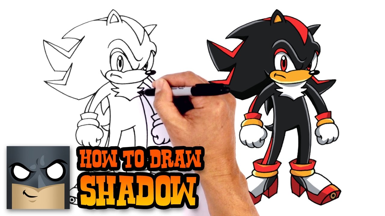 1280x720 How To Draw Shadow Sonic The Hedgehog