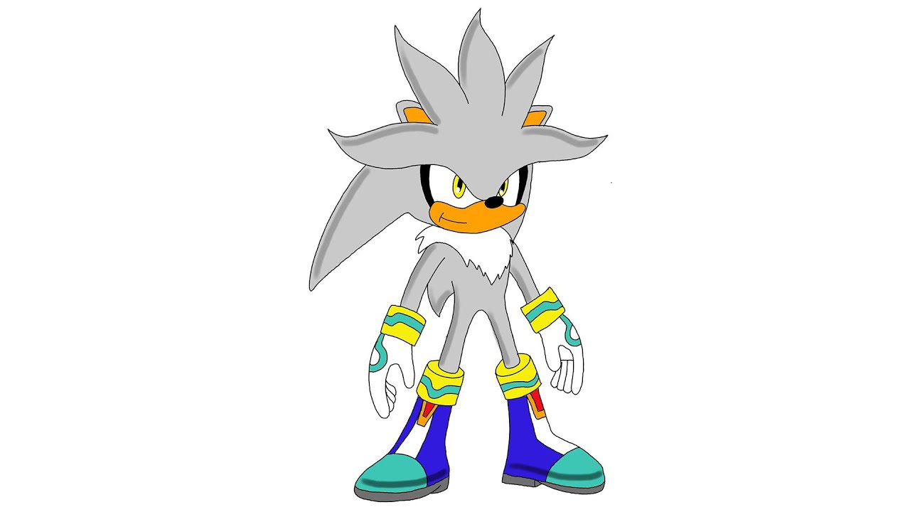 1280x720 How To Draw Silver Sonic