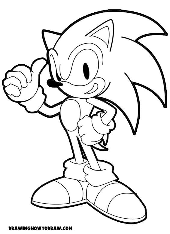 Sonic Boom Drawing