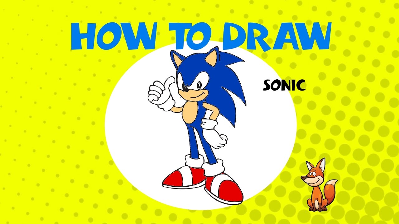1280x720 How To Draw Sonic