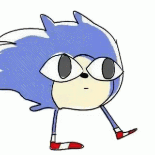 320x320 Sonic Drawing Gif