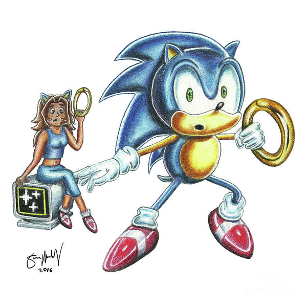 600x600 Sonic Drawings Pixels