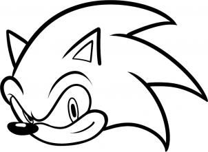 302x221 How To Draw Sonic Easy Step Drawing In Easy Drawings