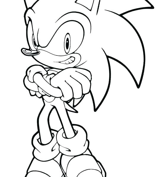 547x600 Sonic Coloring Books Sonic Coloring