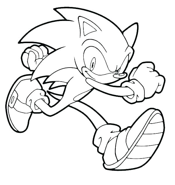 600x635 Sonic Coloring Books