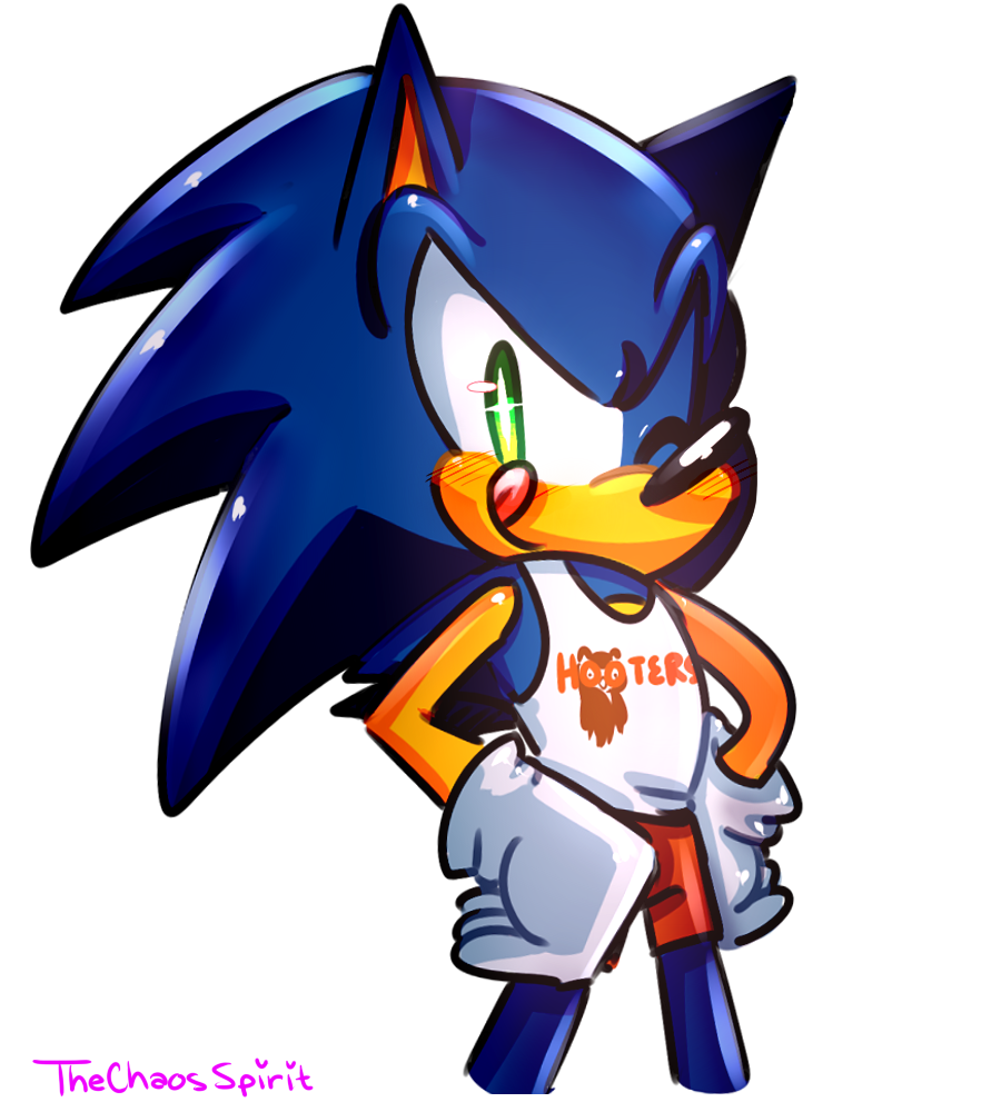 900x1000 Hooters Waiter Sonic Sonic Hooters Know Your Meme