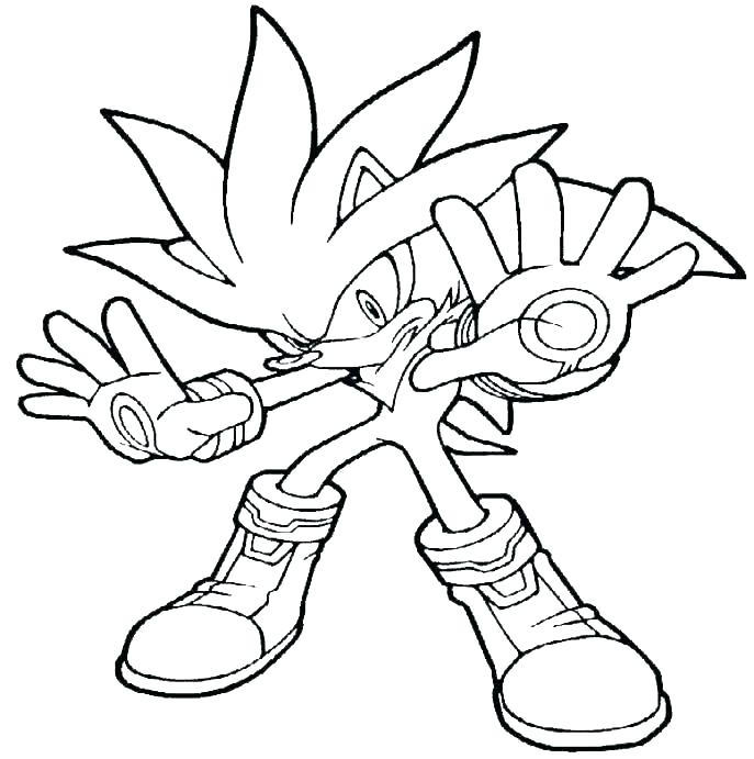 687x691 Super Sonic Drawing At Free For Personal Use Super Sonic