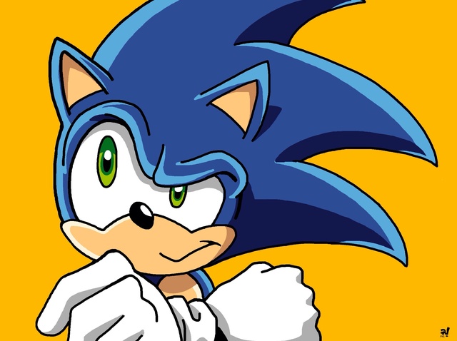 640x478 How To Draw Sonic The Hedgehog In Brushes