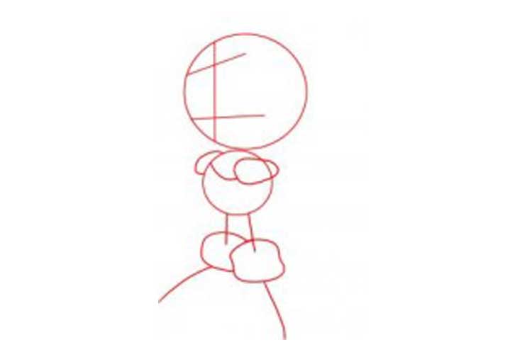 750x500 How To Draw Sonic Full Body, Step