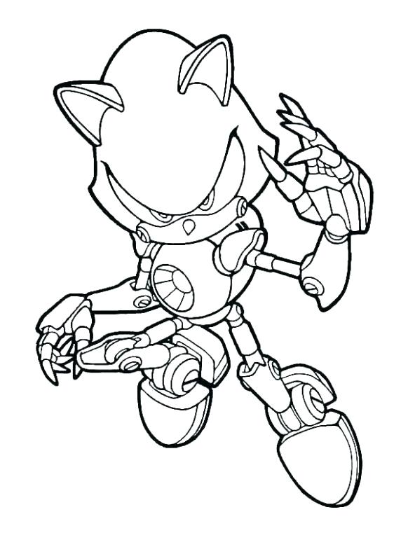 582x771 Sonic Coloring Game