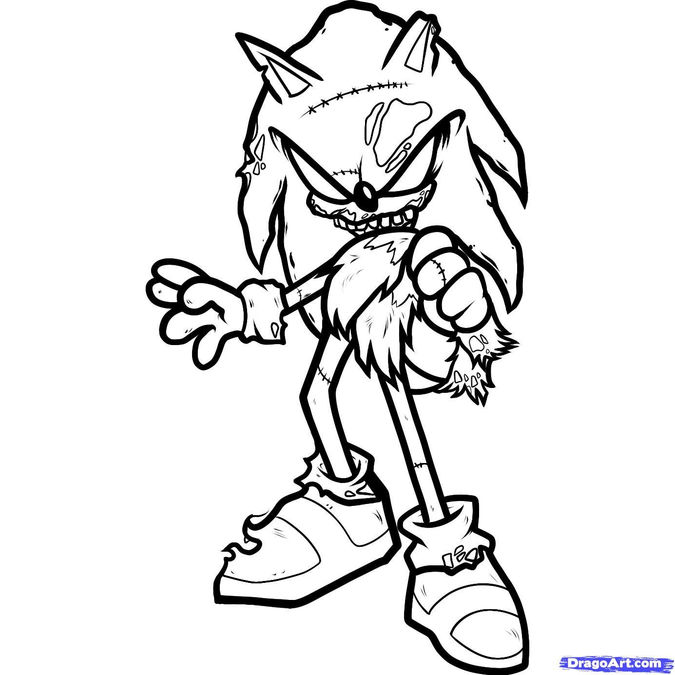 1385x1385 Easy Hedgehog Draw Sonic