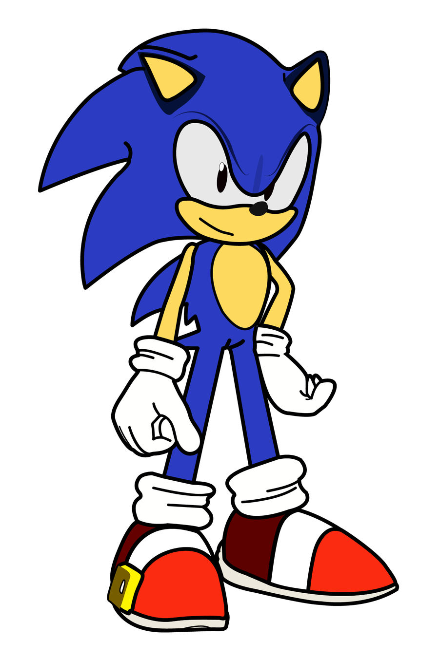 How To Draw Sonic The Hedgehog - vrogue.co