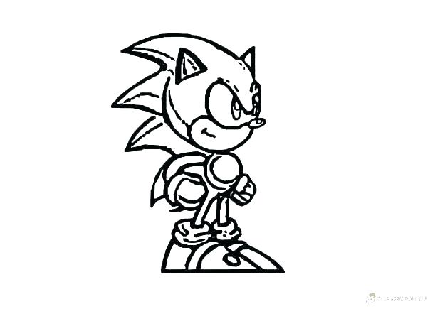 618x435 Sonic The Hedgehog Coloring