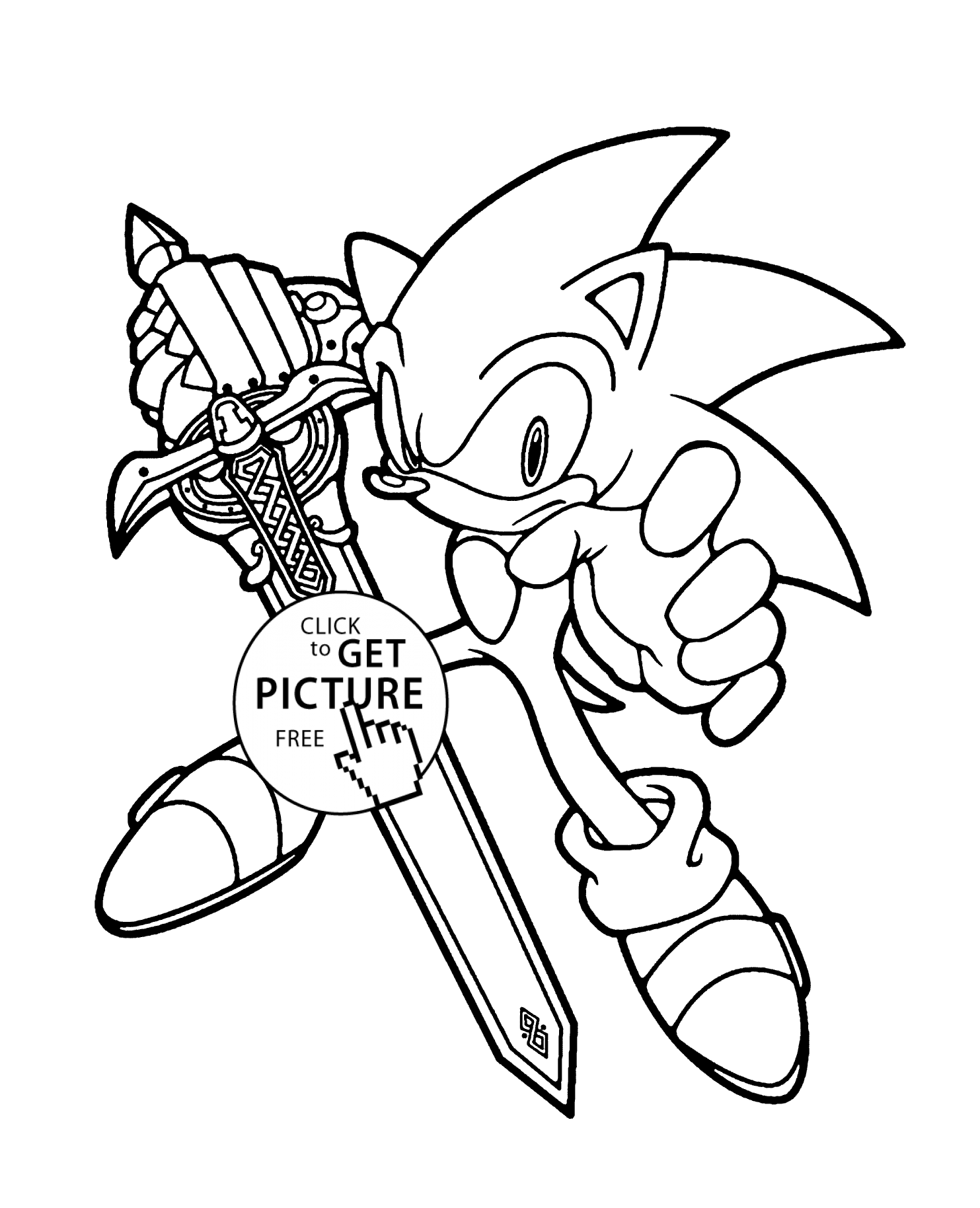 1483x1828 Sonic The Hedgehog Coloring Pages Watch How To Draw And Friends