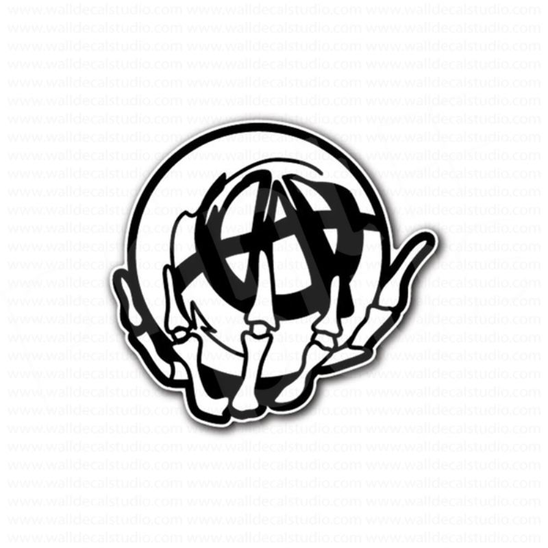 800x800 Sons Of Anarchy Ball Skeleton Sticker