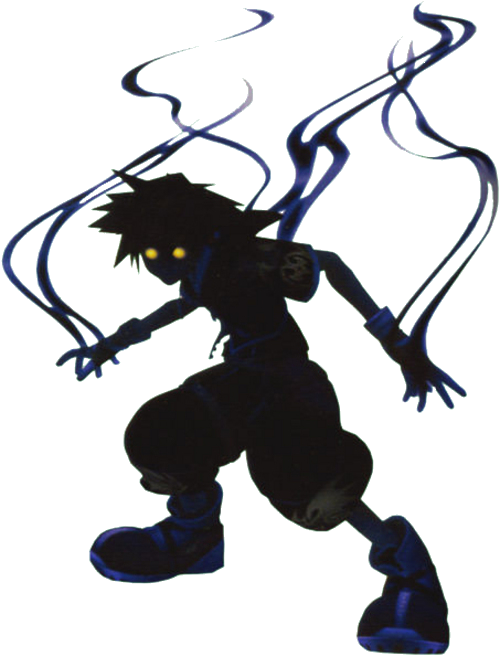 499x655 Download Hd Heartless Drawing Sora Half