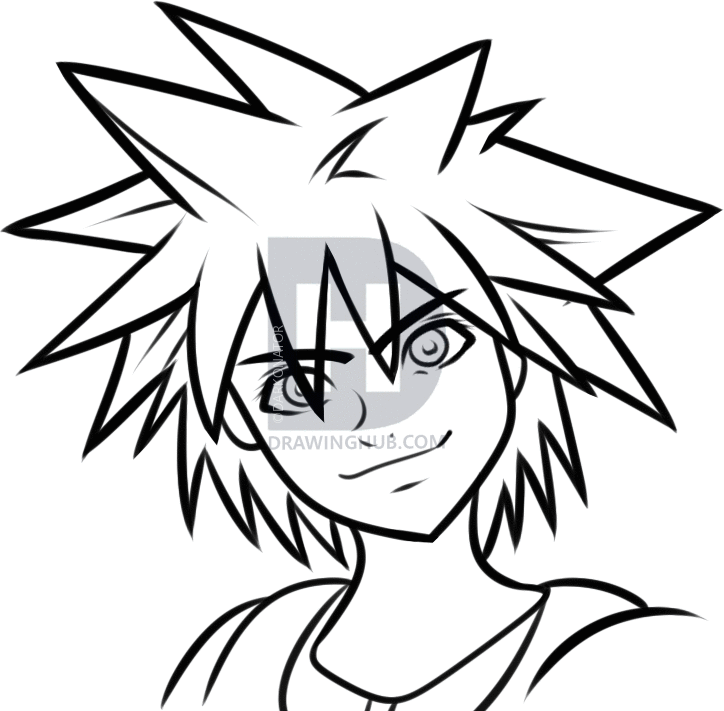 724x711 How To Draw Sora Easy, Step