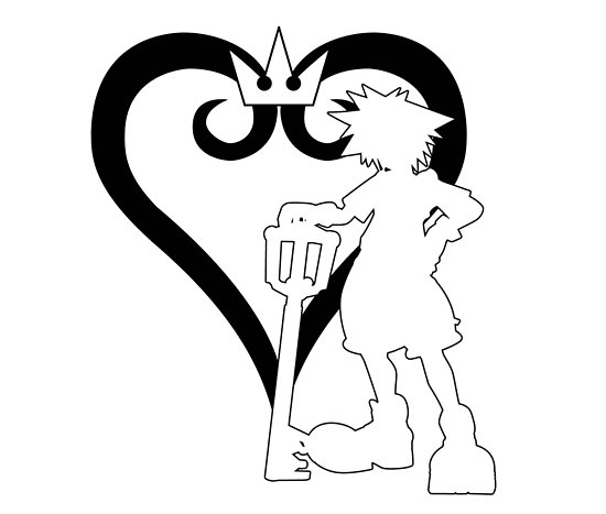 550x467 Kingdom Hearts Sora Posters