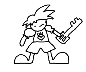 300x250 Sora From Kingdom Hearts Pio