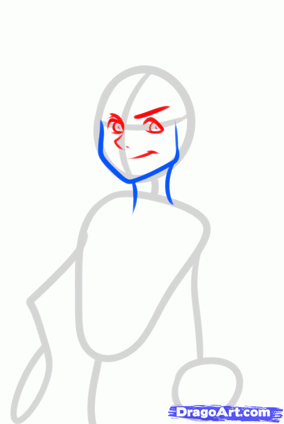 581x868 Step How To Draw Sora From Kingdom Hearts