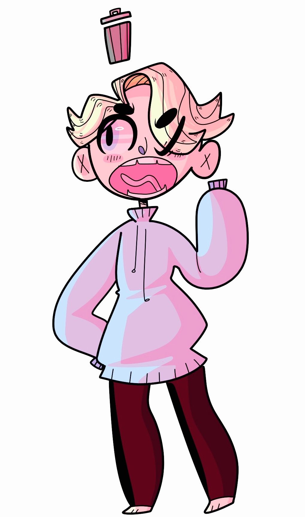 1019x1726 Trash Im So Sorry I Was Practicing Different Faces While Reading